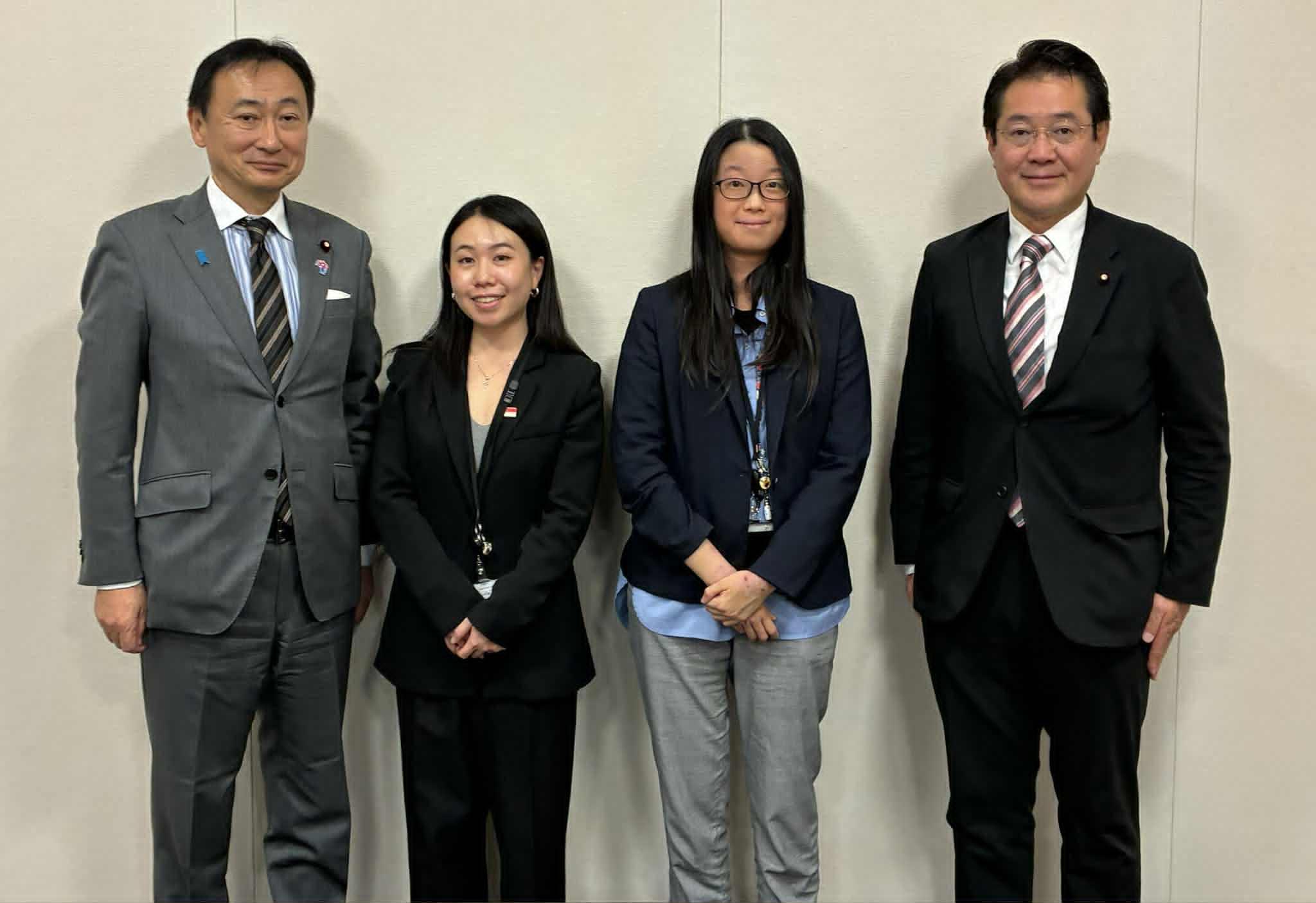 2025年11月20日(木)　国際局【シンガポール大使館のヨー・シュニン二等書記官　会談】