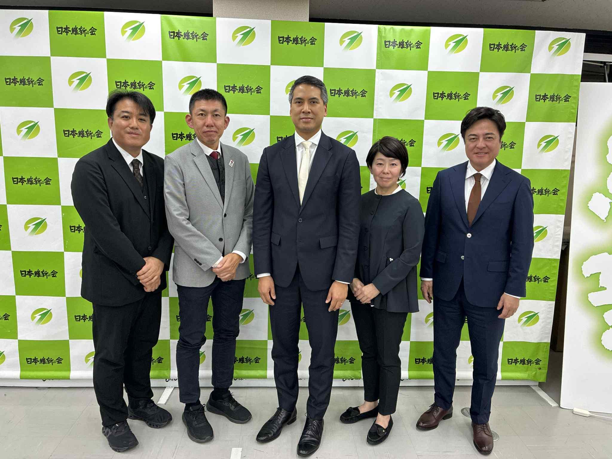 2025年11月13日（木）国際局【世界経済フォーラム日本代表のビング・チョムプラソッブ氏との会談】