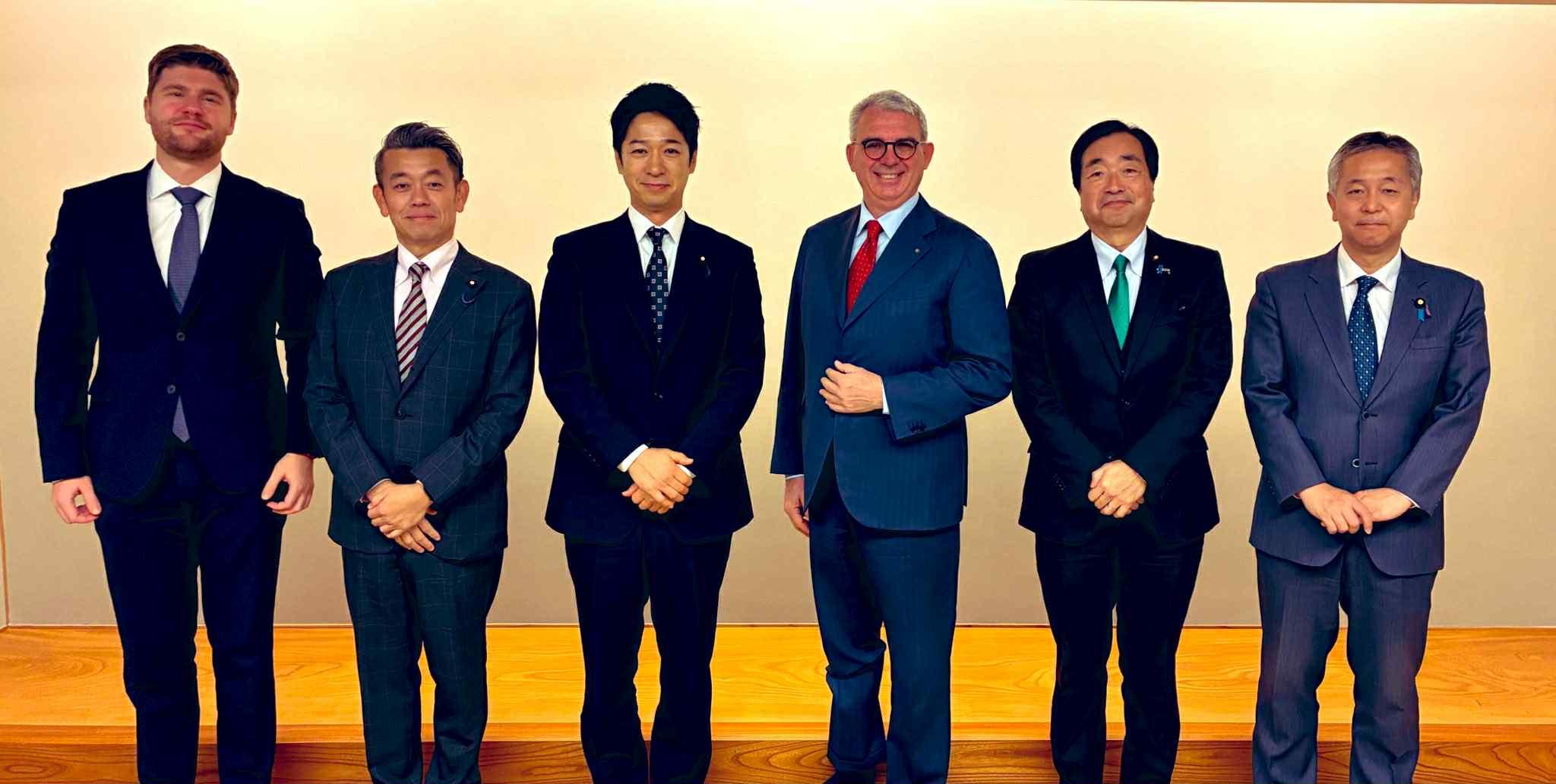 2025年12月9日(火)　国際局【駐日イタリア大使館のジャンルイジ・ベネデッティ大使　会談】