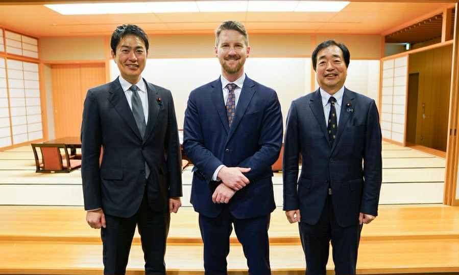 2025年12月12日(金)　国際局【ハドソン研究所・ライリー・ウォルターズ上級研究員　会談】