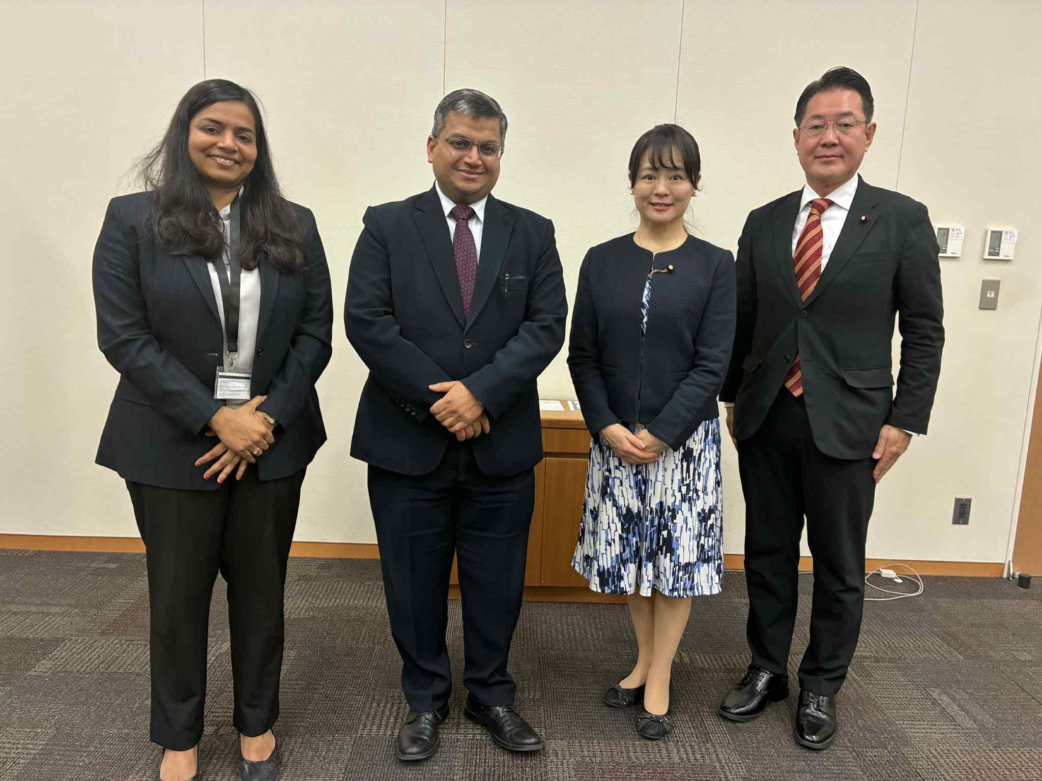 2025年12月3日(水)　国際局【インド大使館のバンサル参事官 会談】