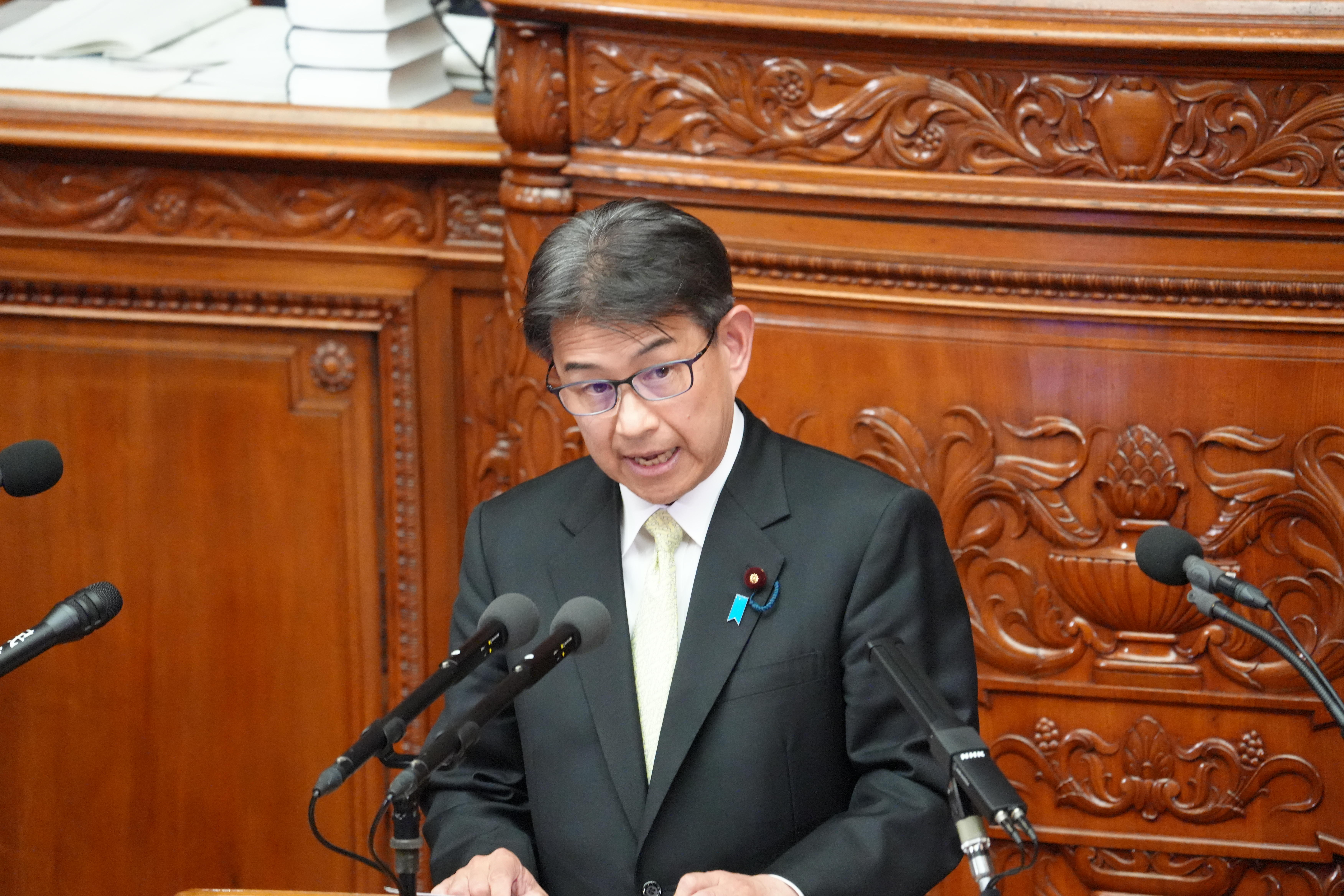 衆議院本会議｜経済安全保障推進法等の改正案について、趣旨説明と質疑が行われました