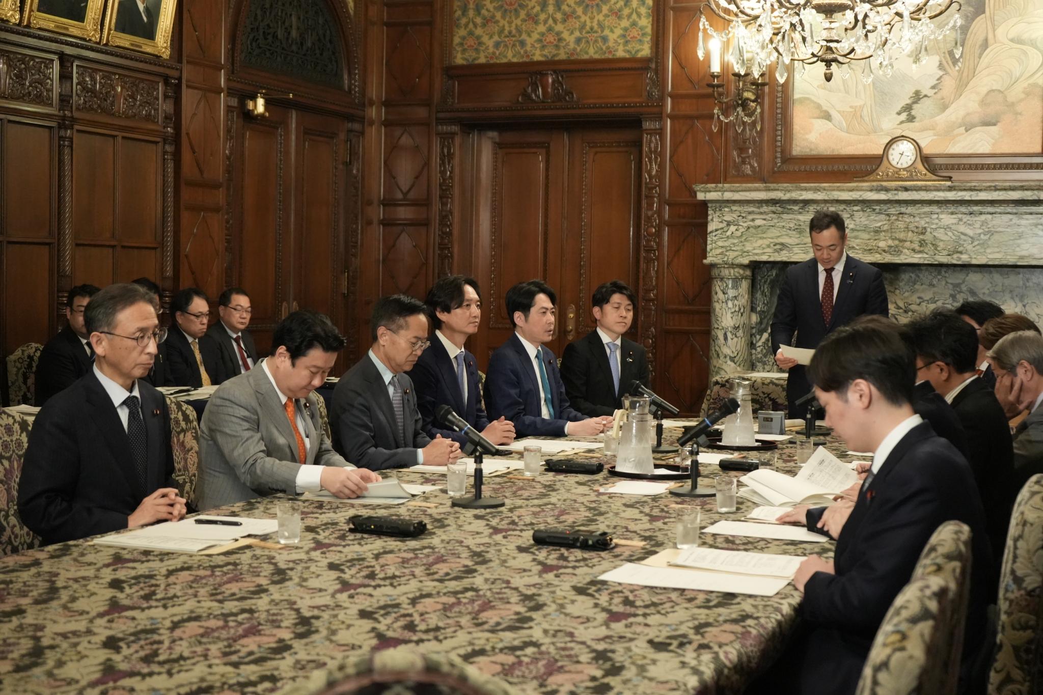 選挙制度協議会が行われました