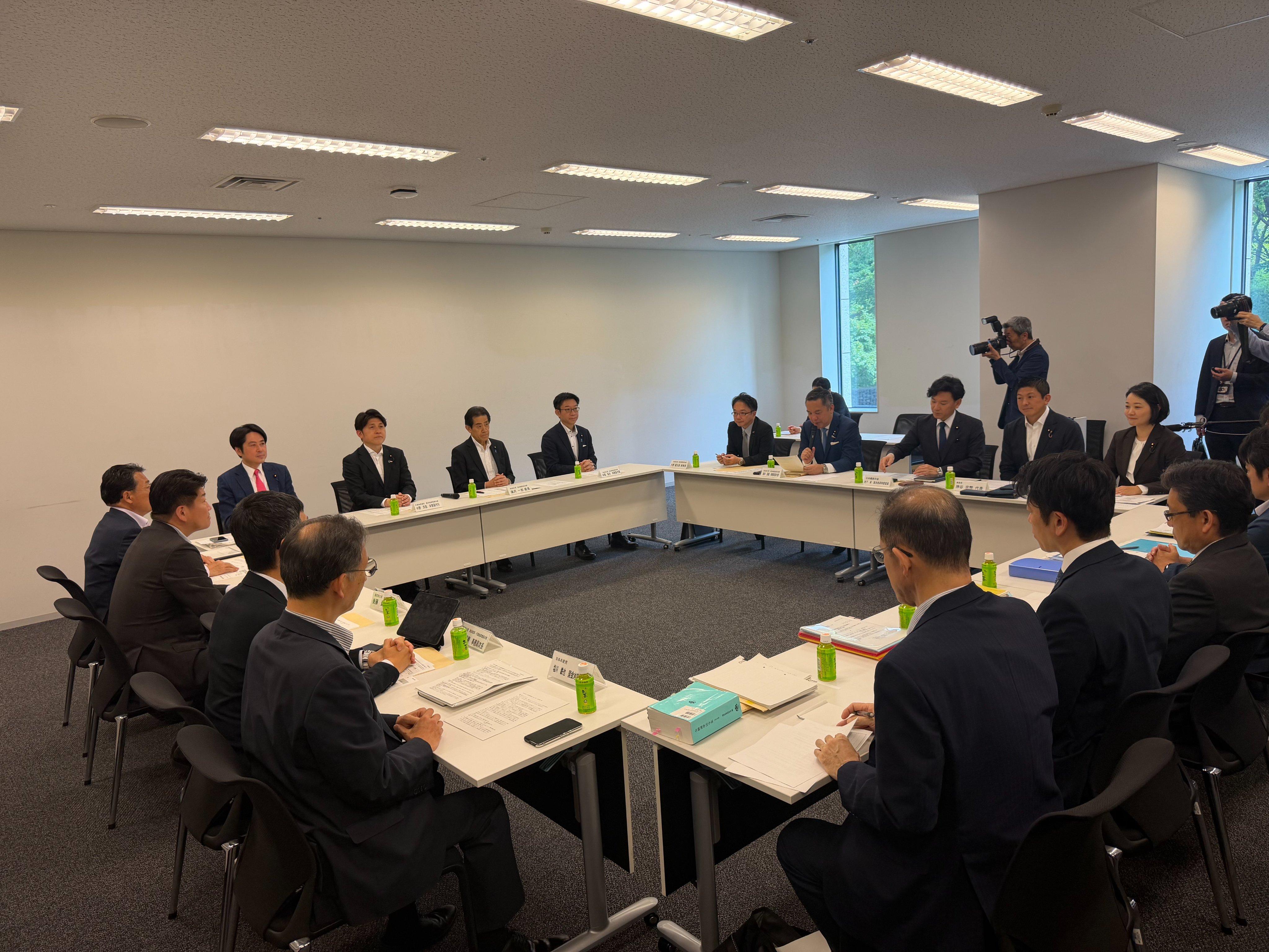選挙運動に関する各党協議会が開催されました