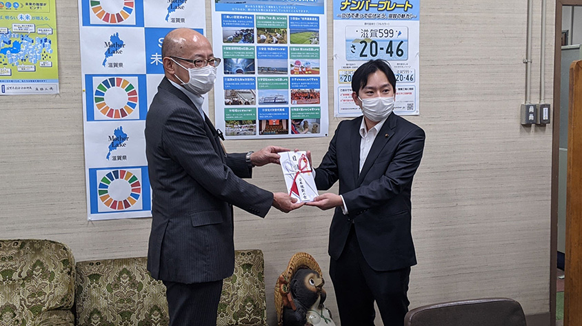 日本維新の会滋賀県総支部のコロナ対策基金に対する取り組み